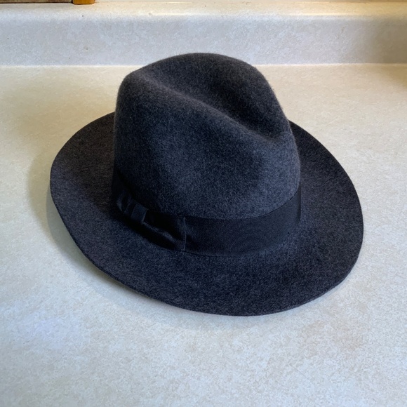 Vintage Talbots Felted Fedora - Picture 2 of 5